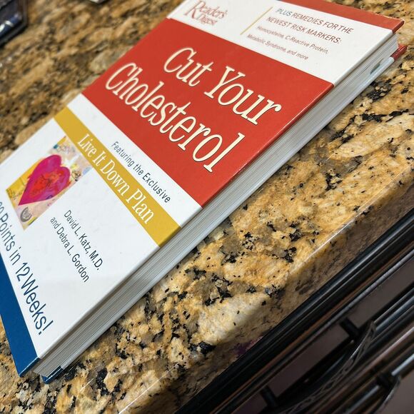 Readers Digest Cut Your Cholesterol Exclusive Live It Down Plan Hardcover Book - Picture 7 of 8